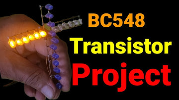 Bc548 Transistor Project !! #ledcircuit |@Shaktitechshakti