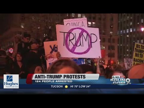 Video: More Than 100 People Arrested After Violent Protests Against Trump