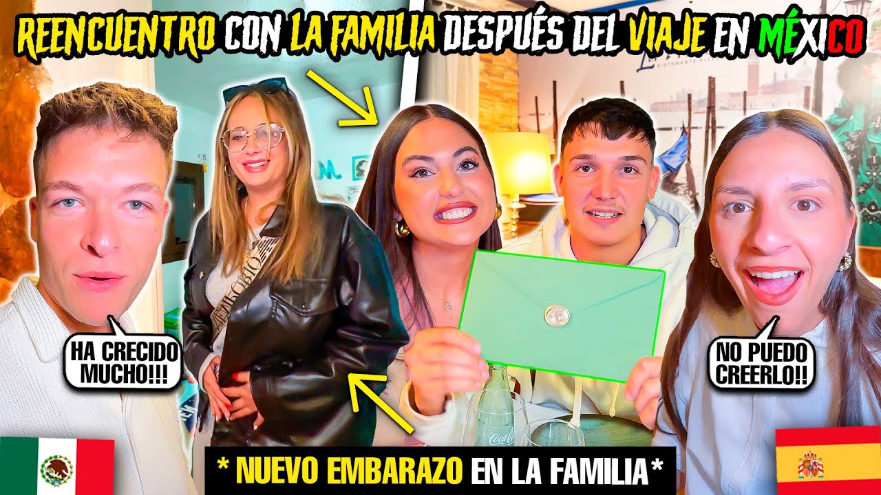 VOLVEMOS a ESPAÑA y NUESTRA FAMILIA NOS SORPRENDE con NUEVO EMBARAZO😱🍼**No podemos creerlo**