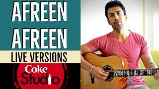 Video thumbnail of "Afreen Afreen (with solos) | Coke Studio | Guitar Cover"