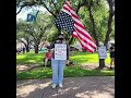 Thousands March in Dallas to Reject Trump’s Military Parade