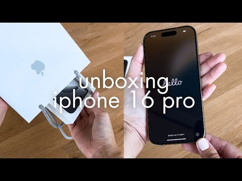 iphone 16 pro natural titanium aesthetic unboxing + accessories, cases | camera control test