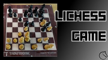 Lichess game w/ Tabutronic Cerno - Small lesson and analysis of the Alapin Opening