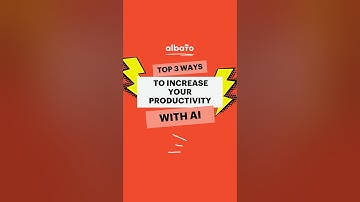 Top 3 ways to increase your productivity with OpenAI / ChatGPT #shorts