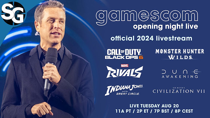 Gamescom 2024: Opening Night Live | Full Show Live Stream