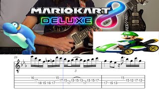 Mario Kart 8 Deluxe Dolphin Shoals Full Sax Solo w/Tabs