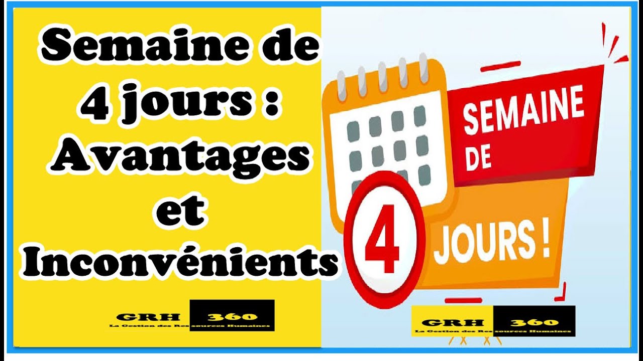 La semaine de 4 jours Avantages et Inconvénients YouTube — free download