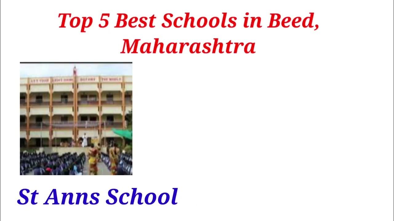 Top 5 Best Schools in Beed, Maharashtra YouTube