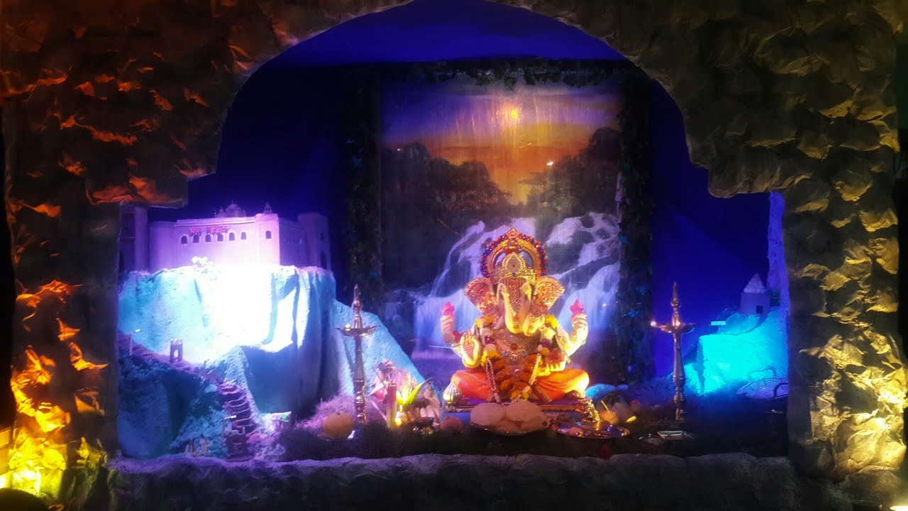 Repeat Ganpati Decoration Jejuri Devsthan 2018 By Paresh Gharat