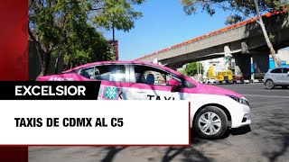 La propuesta de conectar todos los taxis de CDMX al C5