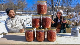 A NEW WAY to preserve meat for a long time. Delicious Sausages in a Jar! by Kəndimiz 18,288 views 2 months ago 22 minutes