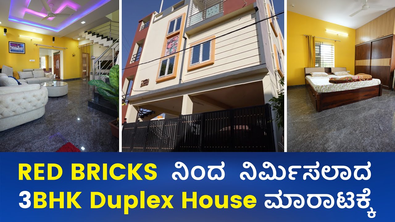 30*40 3BHK Duplex House for Sale in Bangalore Two Rental 1BHK HousesFull Cauvery