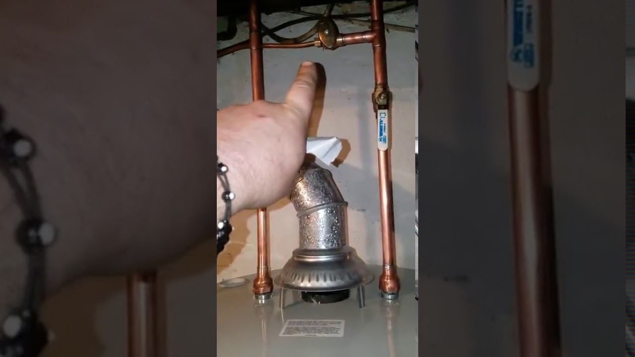 40 gal Bradford White water heater YouTube