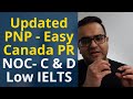 Updated PNP for Canada PR 2022 options with Low IELTS - Canada Immigration News Latest IRCC Updates