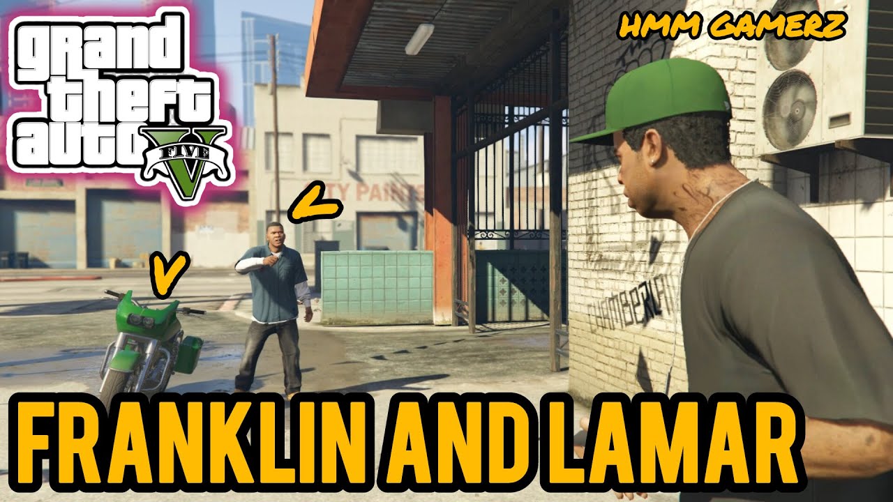 GTA 5 | 3 MISSION | FRANKLIN BIKE ESCAPE  (HINDI) 