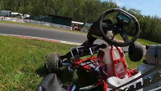 Spinning in the famous Schumacher chicane  Hobby Karting at Kerpen