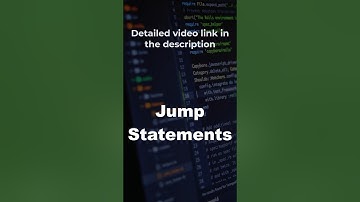Jump Statements 🦘 #shorts #ytshorts #javascript #learnjavascript #return #break #error #continue