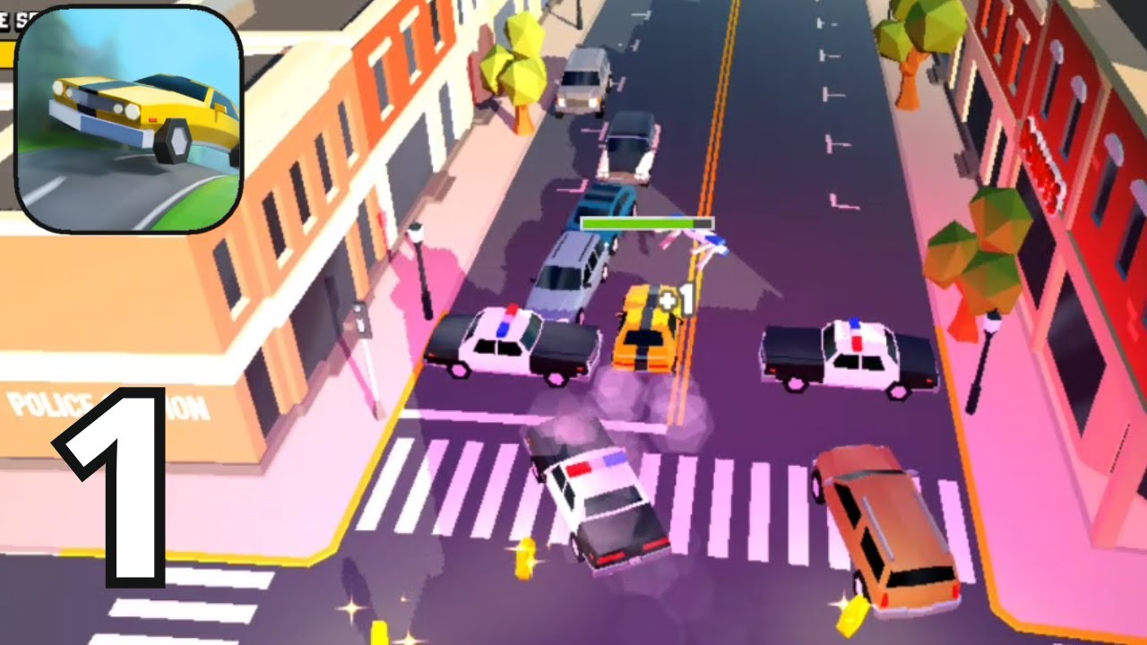 Reckless Getaway 2 - Walkthrough Part 1 (iOS, Android) - YouTube