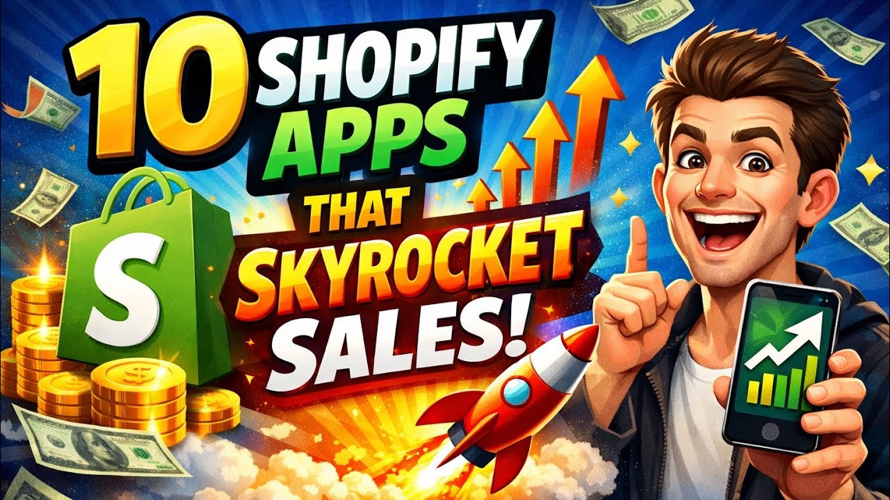 10 Shopify Apps that Skyrocket Sales in 2026 - YouTube