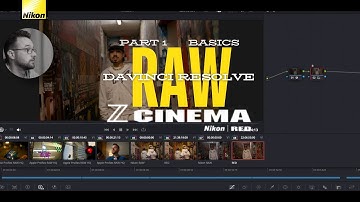 Nikon, RED and ProRes RAW  Davinci Resolve #nikonzr #nikonz6iii 