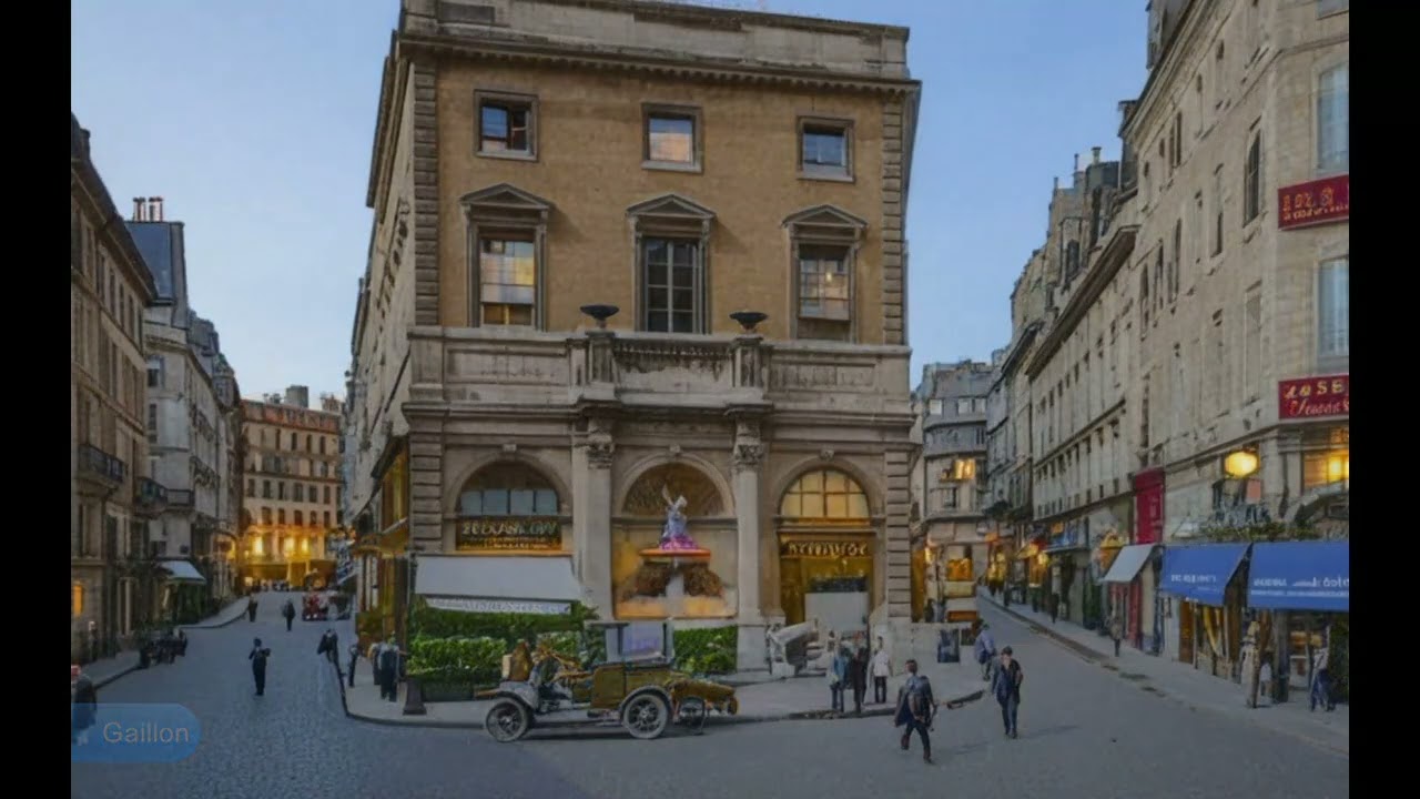 Paris d'Antan Couleur  2ème Arrondissement