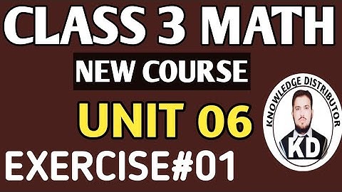 math class 3 chapter 6 geomatry exercise 1 | Kpk New Course Math Class 3 unit 6 Geomatry Exercise 1