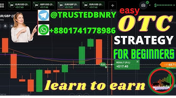 Binary options Easy strategy for OTC market by price action concepts live trading for beginners