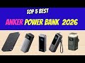 Best Anker Portable Chargers 2026 | High Capacity &amp; Quick Charge