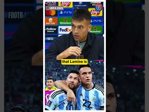 Lautaro on Messi