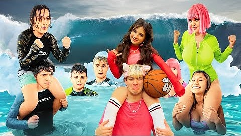 NOAPTE ÎN PARCUL ACVATIC și competiții extreme 👑 Cine este cel mai bun căpitan: Kamil vs Amina?