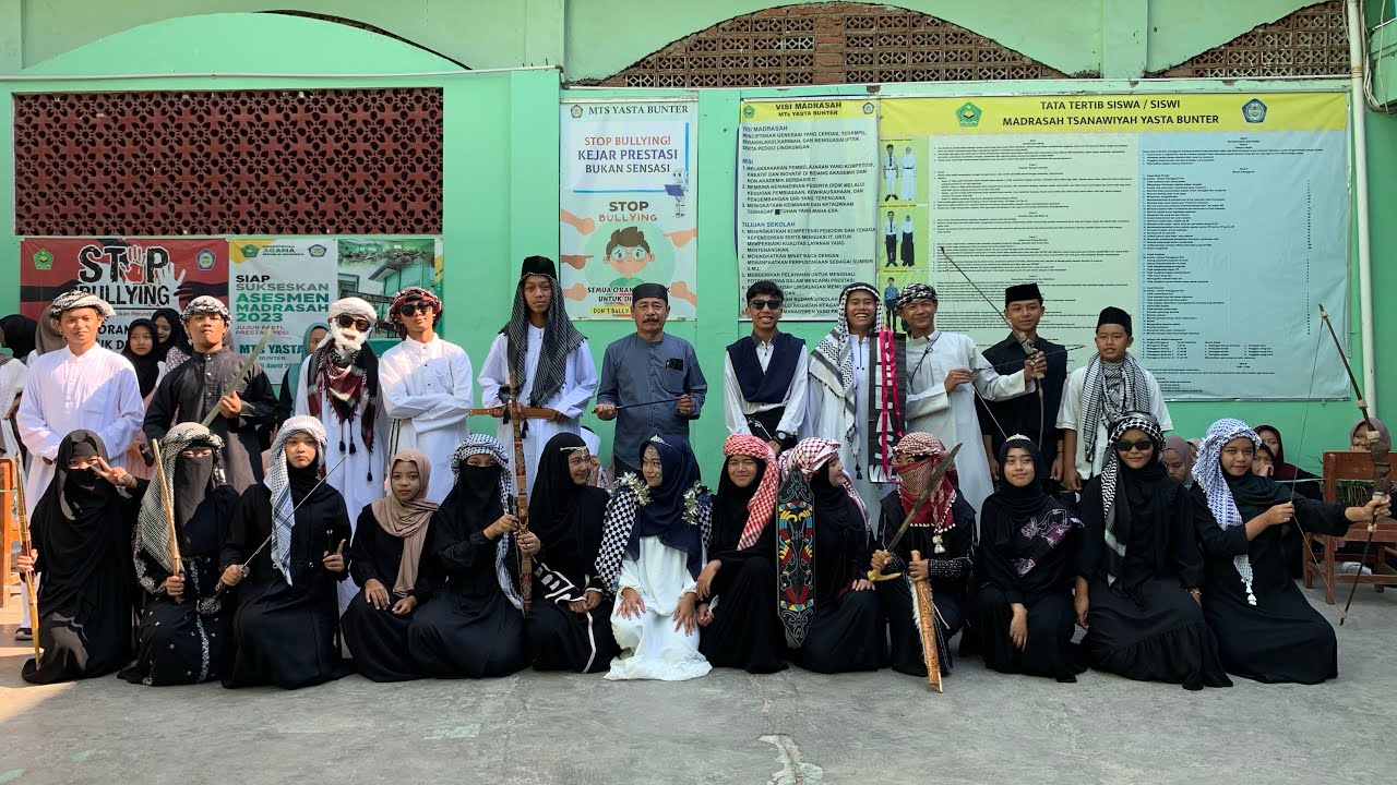 Gelar Karya penguatan projek profil pancasila, penguatan projek pelajar rahmatan lilalamin MTs.Yasta