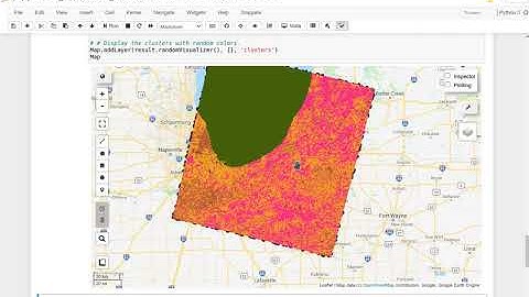 GEE Clip #31 - Machine Learning with Earth Engine - Unsupervised Classification
