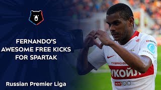 🔥 Fernando's Amazing Free Kicks in RPL