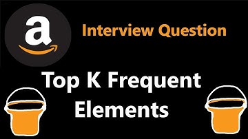 Top K Frequent Elements - Heap Sort - Leetcode 347 - Python