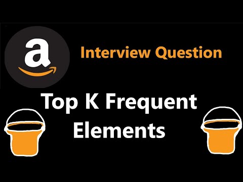 Top K Frequent Elements - Heap Sort - Leetcode 347 - Python
