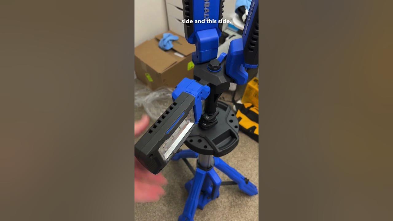 Unboxing NEW KOBALT 24V 3,000 Lumen Tower Light lowes For 99! Right