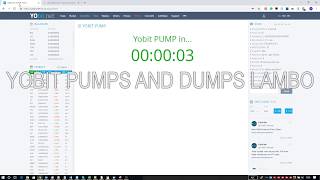 YObit pumps and dumps Lambo coin (LAMBO) to 50 BTC