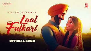 Laal Fulkari (Official Video)| Fateh Siyan | B Haapie | Latest Punjabi Songs 2023
