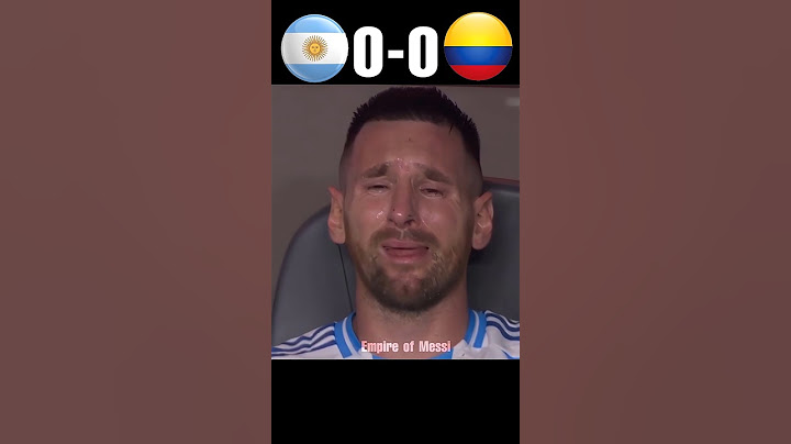 Argentina vs Colombia  #messi #football #shorts