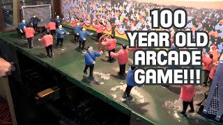 ALL-MECHANICAL Arcade Football Game from the 1920s!
Randys Collection: Episode 132 - In this episode I share my 100-year-old Play Football game manufactured by Chester-Pollard Amusement Company in the 1920s. ALL-MECHANICAL Arcade Football Game from the 1920s!