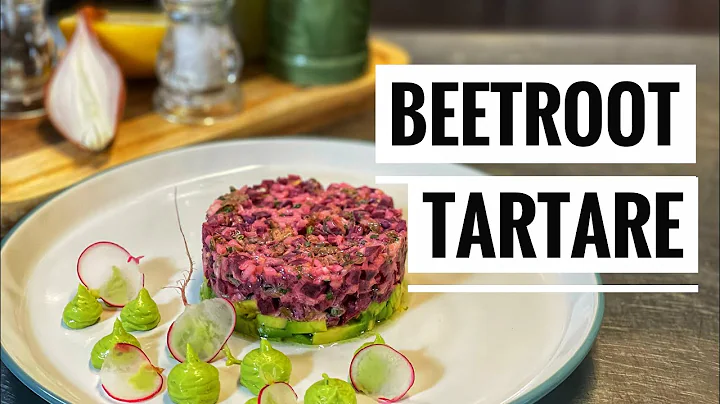 How to make Beetroot Tartare | vegetarian & vegan Recipe | cook with Jahid