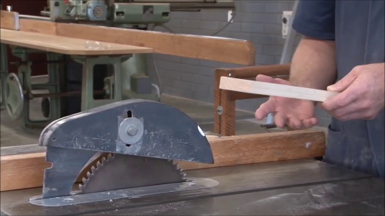 Basic Static Machines - Rip saw riving knife - YouTube