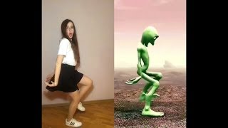 Green Alien / Dame Tu Cosita/ Танец Зеленого Человечка