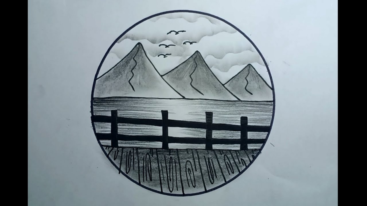 Easy Scenery Drawing