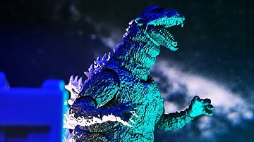 Godzilla 1954 roar | stop motion test animation 