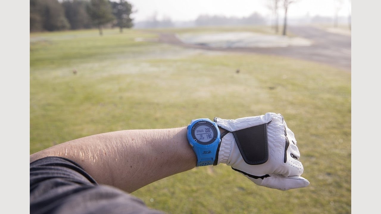 Garmin Approach S2 GPS Golf Watch Blue/Black YouTube