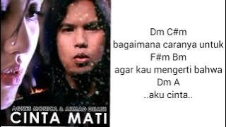 Agnes Monica & Ahmad Dhani - Cinta Mati Chord ( lirik   Kunci Gitar )