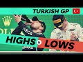 5 Highs &amp; 3 Lows from the 2021 Turkish Grand Prix | F1