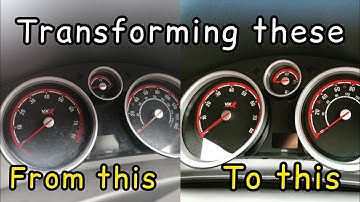 Restoring the dash clock on my Vauxhall Astra H VXR mk5 opel