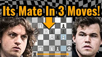 Magnus Carlsen's TOTAL CARNAGE vs. Trashtalking GOAT Hans Niemann!